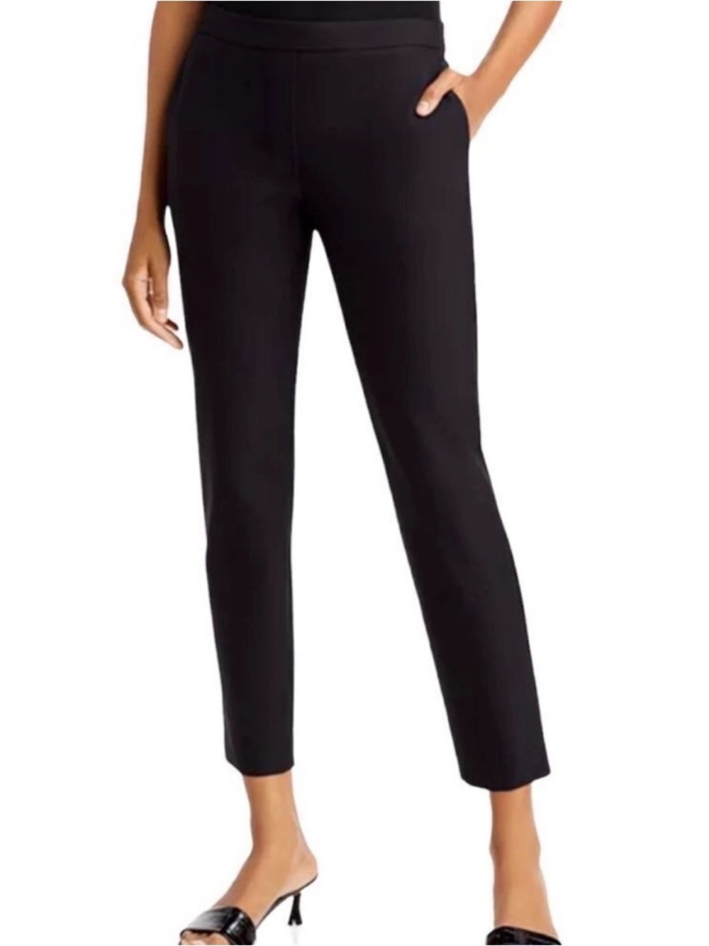 Theory Thaniel Approach Pants Black 6 NWT